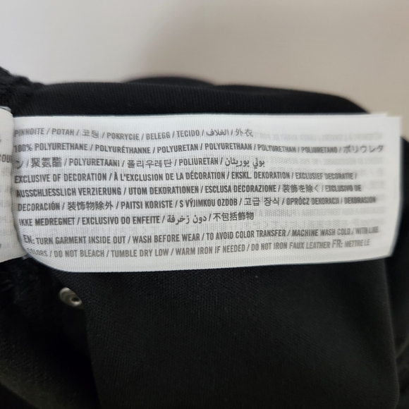 Abercrombie & Fitch | Curve Love Super Skinny Ankle High Rise Jeans Leather Trim - Picture 13 of 13